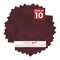 Dark Red Suede 5x7 Uncut Mat Board - Blank Sheets, No Opening